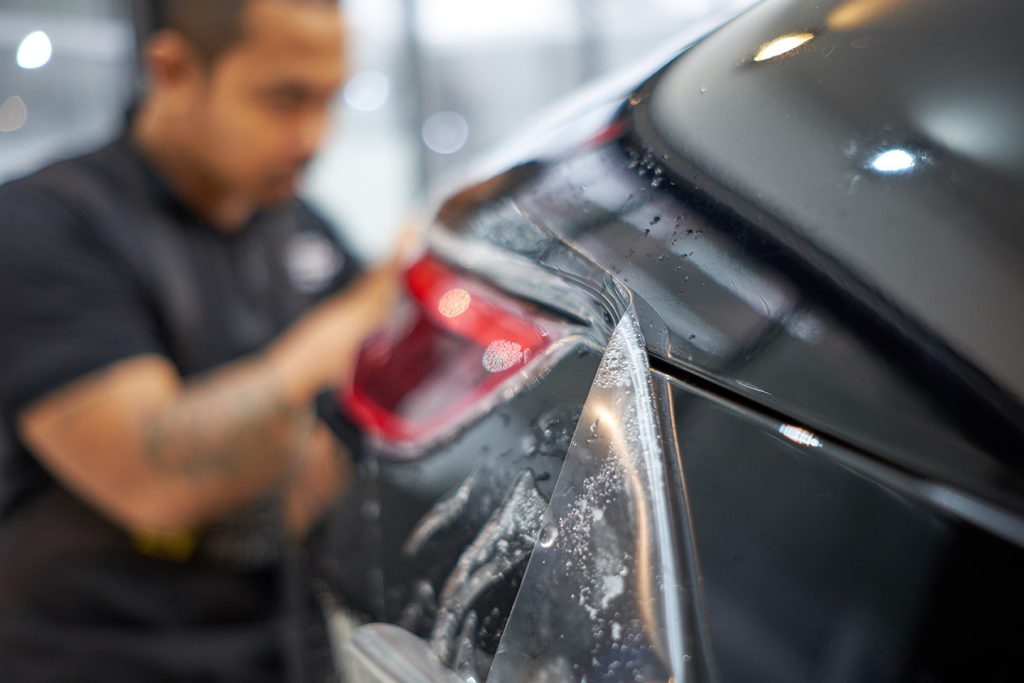 Supercar paint protection film